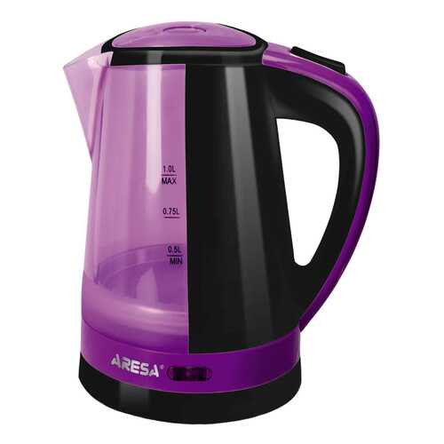 Чайник электрический Aresa AR-3434 Purple/Black в Норд