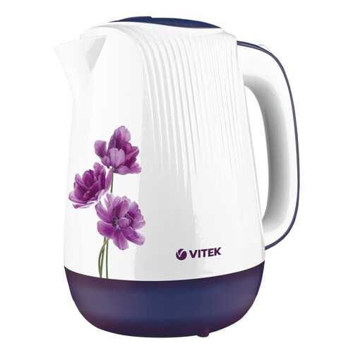 Чайник электрический Vitek VT-7061 OG White/Purple в Норд