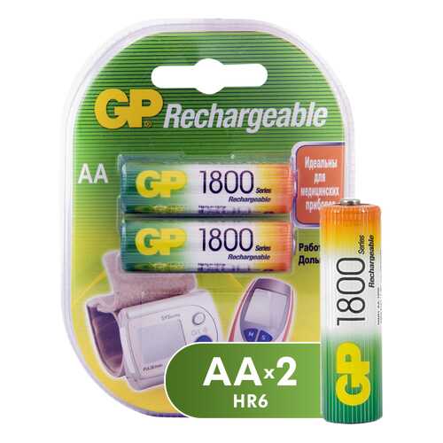 Аккумуляторная батарея GP Batteries 180AAHC-2DECRC2 2 шт в Норд