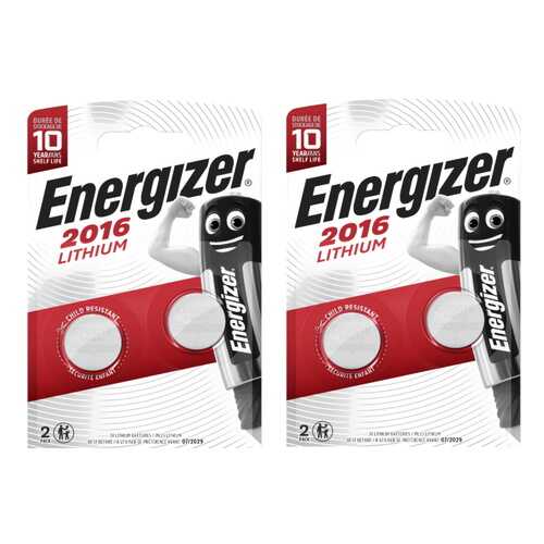 Батарейка Energizer Lithium CR 2016 2шт (2 упаковки) в Норд