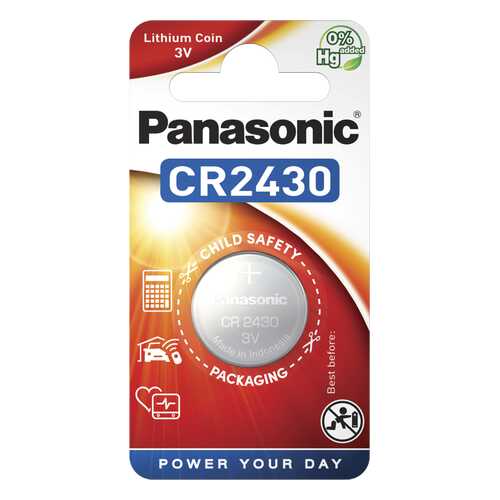 Батарейка Panasonic CR-2430EL/1B 1 шт в Норд