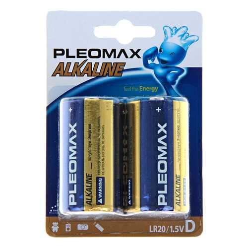 Батарейка Samsung Pleomax LR20-2BL щелочная 2 шт в Норд