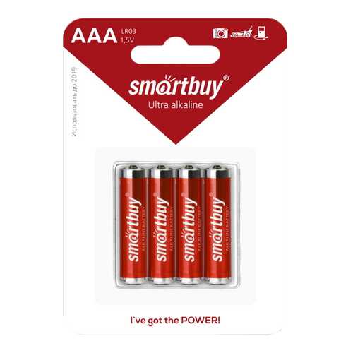 Батарейка SmartBuy Alkaline SBBA-3A04B 4 шт в Норд