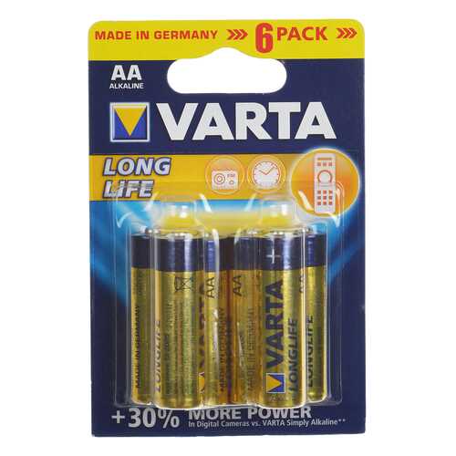 Батарейка VARTA LONGLIFE 4106 6 шт в Норд