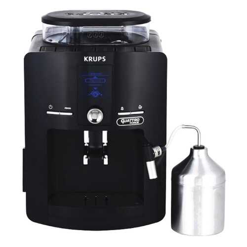 Кофемашина автоматическая Krups Quattro Force EA82F010 Black в Норд