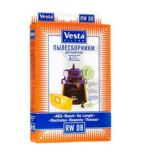 Пылесборник Vesta filter RW 08 4шт в Норд