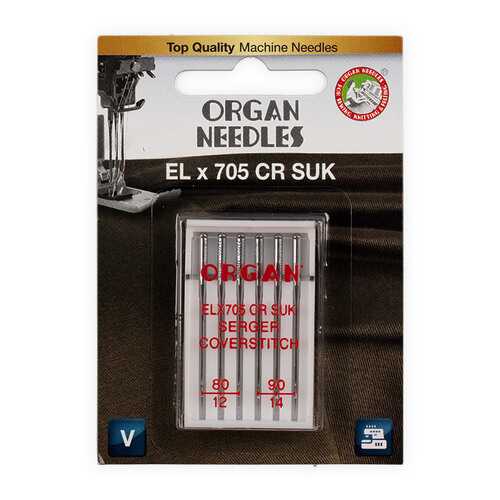 Иглы Organ ELx705 CR SUK 6/80-90 Blister в Норд