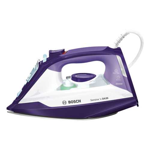 Утюг Bosch Sensixx'x DA30 Secure TDA3026110 White/Purple в Норд