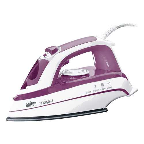 Утюг Braun Tex Style 3 TS 365A Purple в Норд