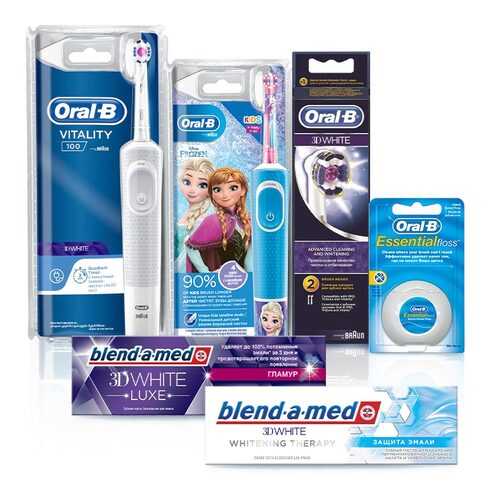 Электрическая зубная щетка Braun Oral-B Family Pack в Норд