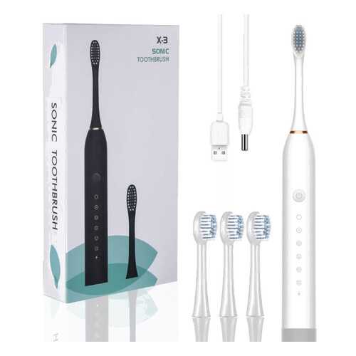 Электрическая зубная щетка Sonic Toothbrush X-3 White в Норд