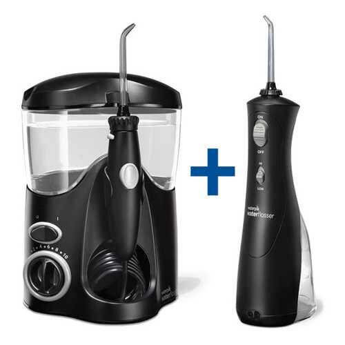 Ирригатор Waterpik WP-112 + Waterpik WP-462 Black в Норд