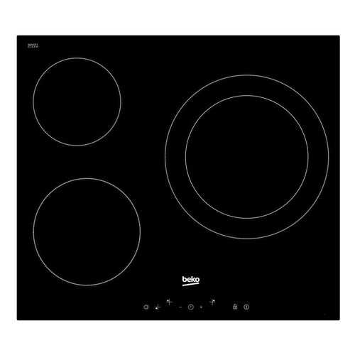 Встраиваемая варочная панель электрическая Beko HIC 63401 T Black в Норд